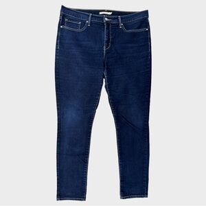 Levi's 311 Shaping Skinny Jeans Stretch Dark Wash Size 32